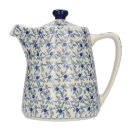 Théière Bunzlau Castle Droite Blue Olive (1000 ml)