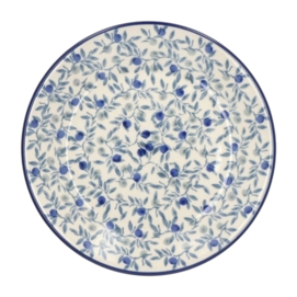 Kuchenteller Bunzlau Castle Plat Blue Olive (15,5 cm)