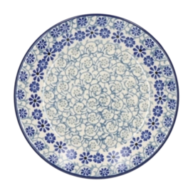 Taartbord Bunzlau Castle Plat Blue Fountain (15,5 cm)