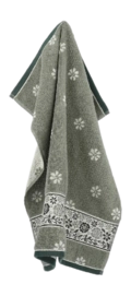 Keukendoek Bunzlau Castle Belle Fleur Donkergroen