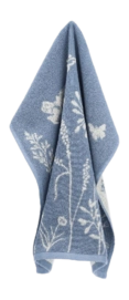Keukendoek Bunzlau Castle Wild Flowers Grijs-Blauw