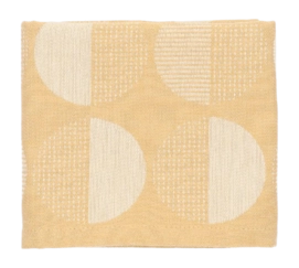 Tea Towel Bunzlau Castle Dots Yellow