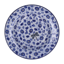 Deep Plate Bunzlau Castle Dragonfly (23.5 cm)