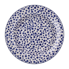 Deep Plate Bunzlau Castle Crazy Dots (23.5 cm)