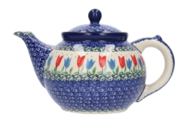 Teapot Bunzlau Castle Tulip Royal (1300 ml) '24