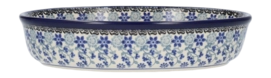 Baking dish Bunzlau Castle Ovaal Belle Fleur (18.5 x 27 ml)