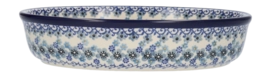 Ovenschaal Bunzlau Castle Ovaal Winter Garden (18,5 x 27 ml)