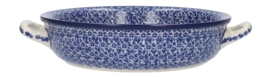Baking dish Bunzlau Castle around Indigo (Ø 26 cm)