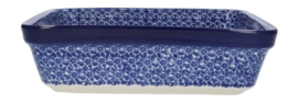 Ovenschaal Bunzlau Castle Vierkant Indigo (27 x 27 cm)