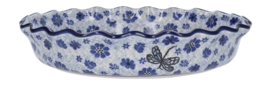 Pie Dish Bunzlau Castle Wide Edge Dragonfly (Ø 26 cm) '24