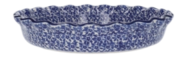 Pastetenform Bunzlau Castle Wide Edge Indigo (Ø 26 cm)