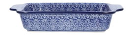 Plat à Four Bunzlau Castle avec Poignées Lace (15,5 x 23,5 cm)