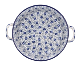 Plat à Four Bunzlau Castle Rond Indigo (Ø 17 cm)