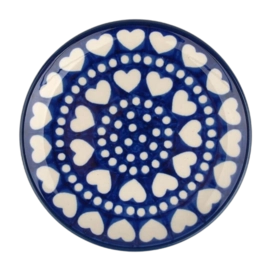 Assiette à Cake Bunzlau Castle Blue Valentine (12,3 cm)