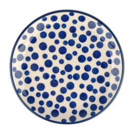 Cake Plate  Bunzlau Castle Crazy Dots (12.3 cm)