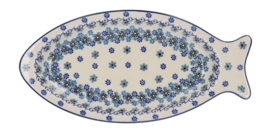 Serving Plate Bunzlau Castle Vis Medium Winter Garden '24