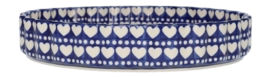 Pie Dish Bunzlau Castle Blue Valentine (Ø 28,5 cm)