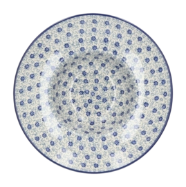 Pasta Plate Bunzlau Castle Flower Fountain (25 cm)