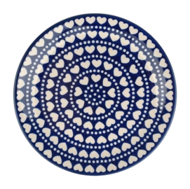 Dinerbord Bunzlau Castle Plat Blue Valentine (25 cm)