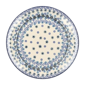 Dinner Plate Bunzlau Castle flat winter garden (25 cm)