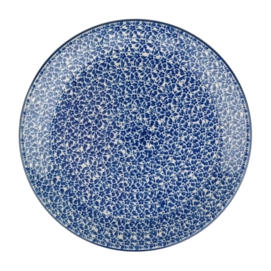 Dinerbord Bunzlau Castle Plat Indigo (25 cm)