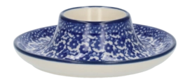 Coquetier Bunzlau Castle Plat Midnight Blue
