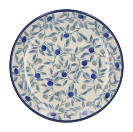 Theetip Bunzlau Castle Rond Blue Olive