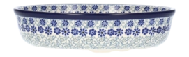 Ovenschaal Bunzlau Castle Ovaal Blue Fountain (16,5 x 24 cm)