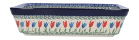 Auflaufform Bunzlau Castle Rechteckig Tulip Royal (22 x 28 cm)