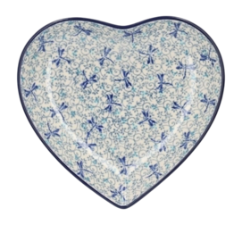 Plate Bunzlau Castle Hart Medium Firefly