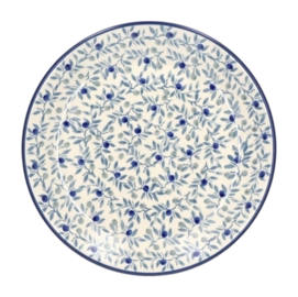 Bord Bunzlau Castle Plat Blue Olive (19,5 cm)