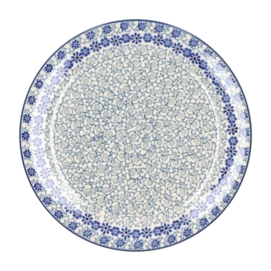 Dinerbord Bunzlau Castle Plat Blue Fountain (25 cm)