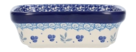 Kom Bunzlau Castle Vierkant Blue Bird (170 ml)