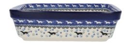 Ovenschaal Bunzlau Castle Vierkant Dog (27 x 27 cm)