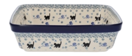 Baking dish Bunzlau Castle Square Cat (27 x 27 cm)