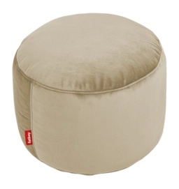 Poef Fatboy Point Velvet Recycled Camel Ø50 x 35