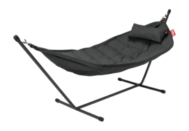 Hangmat Fatboy Headdemock Superb Thunder Grey (Incl. Kussen + Rack Black)