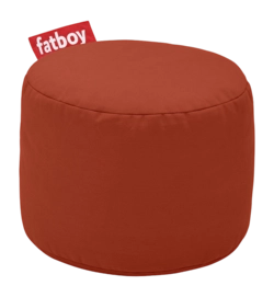 Poef Fatboy Point Stonewashed Rhubarb Ø50 x 35