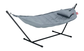 Hangmat Fatboy Headdemock Superb Storm Blue (Incl. Kussen + Rack Black)
