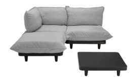 Loungeset Fatboy Paletti Set Medium Rock Grey (Incl. Grey Table)