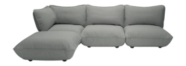 Bank Fatboy Sumo Corner Sofa Mouse Grey