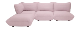 Bank Fatboy Sumo Corner Sofa Bubble Pink