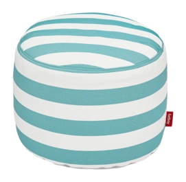 Poef Fatboy Point Outdoor Stripe Azur Ø50 x 35