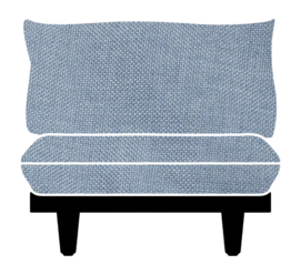 Seat Outfit Fatboy Paletti Storm Blue