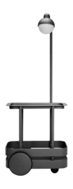 Bijzettafel Fatboy Jolly Trolley Anthracite 78 x 55 x 200 cm