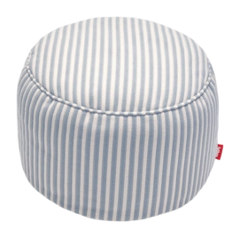 Poef Fatboy Point Terry Blizzard Blue Creme Ø50 x 35