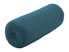 Sierkussen Fatboy Puff Rolster Velvet Recycled Petrol (65 x 24 cm)