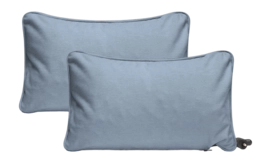 Sierkussen Fatboy Paletti Armrest Set Storm Blue (Set van 2) (40 x 69 cm)