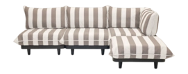 Loungeset Fatboy Paletti Right Stripe Cacao Large