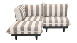 Loungeset Fatboy Paletti Set Medium Left Stripe Cacao